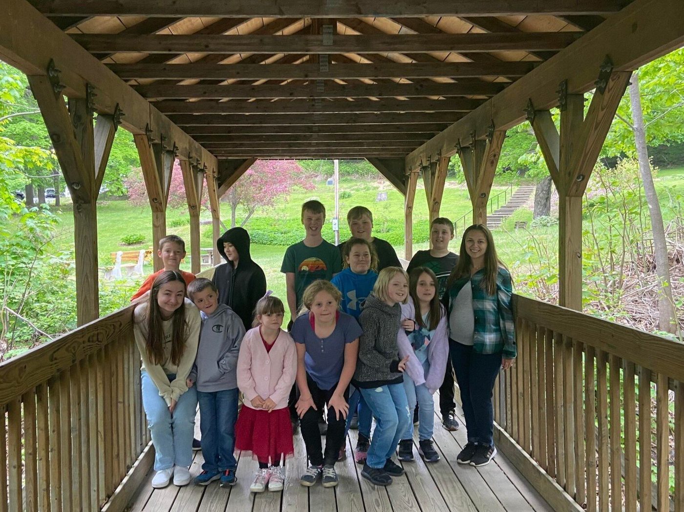 Students at Hartland Christian School