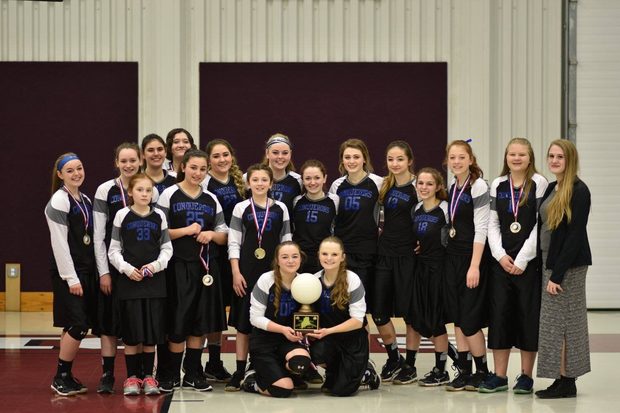 Girls volleyball through the years